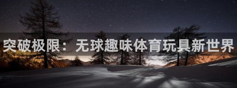 风速体育直播：突破极限：无球趣味体育玩具新世界